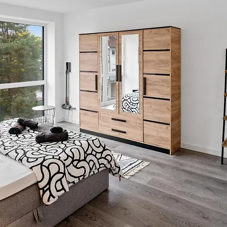 Apartment Modern Style Business - Office - Kitchen - Balcony *