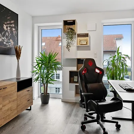 Apartment Modern Style Business - Office - Kitchen - Balcony Herzogenaurach